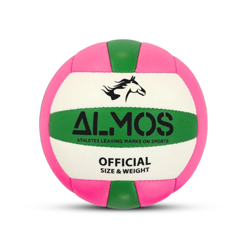 Almos Training Volleyball Pink Green