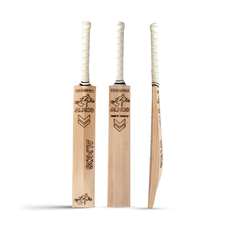 Almos Sports English Willow Players Reserve Cricket Bat – Grade 1, Un-Knocked Bat | Ideal for Adult